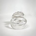 Anillo de Plata con Geoda en Ágata. Vista trasera