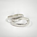 Anillo de Plata Fino Martillado