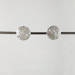 Ear Jacket de Plata, pieza delantera. Vista frontal
