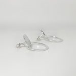 Ear Jacket de Plata. Vista lateral